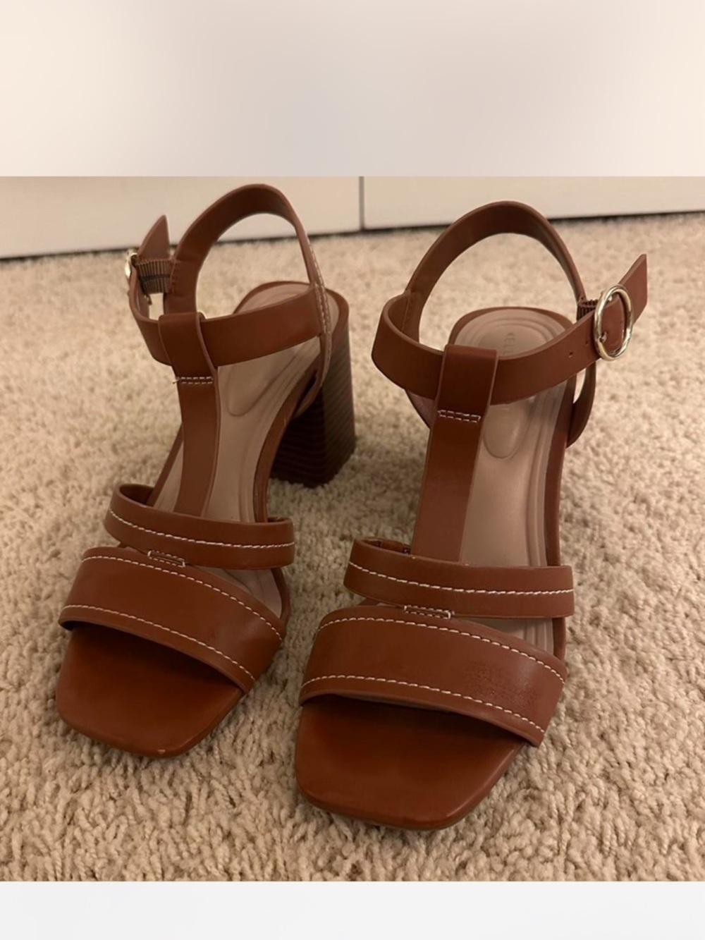 Kelly and Katie heels in brown